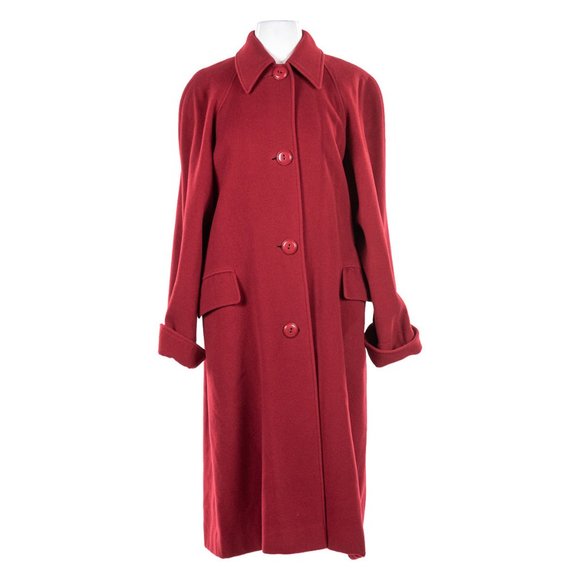 Valentino Coats 40 Red - Picture 1 of 3